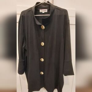 Neon Buddha Button Front Jacket